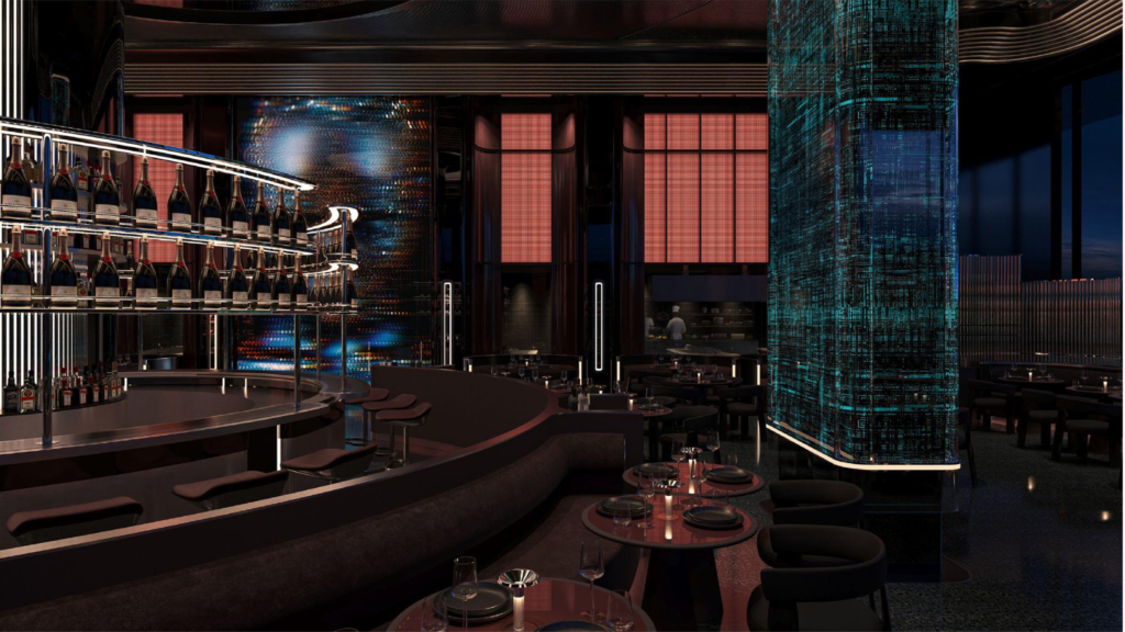 elegant dinner at Woohoo