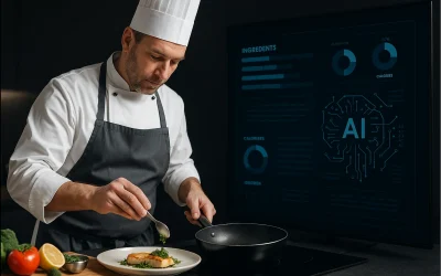 How-an-AI-Restaurant-in-Dubai-Works, chef preparing food