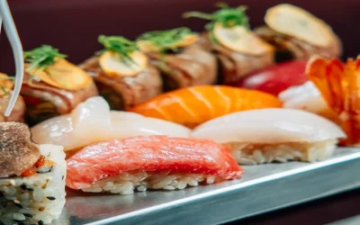 Sushi at WooHoo Restaurant